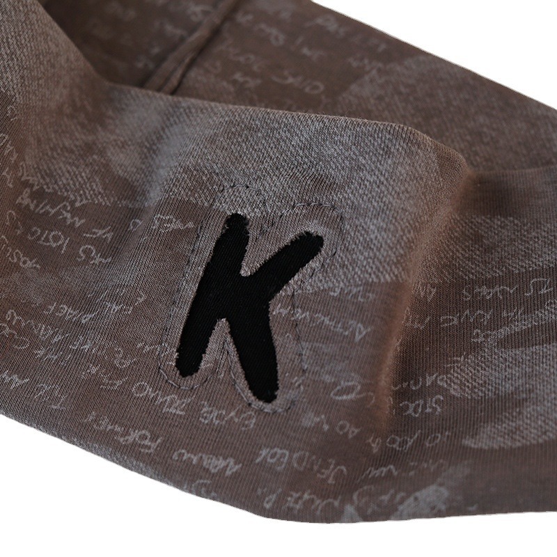 Tocado coreano en letras casuales pañuelos de borde ancho estilo europeo y americano correa de pelo deportiva lavado de la cara correa de pelo para mujeres