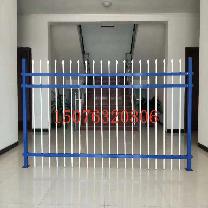 锌钢围墙围栏栅栏院墙户外铁艺防护栏杆庭院工厂小区隔离护栏室外