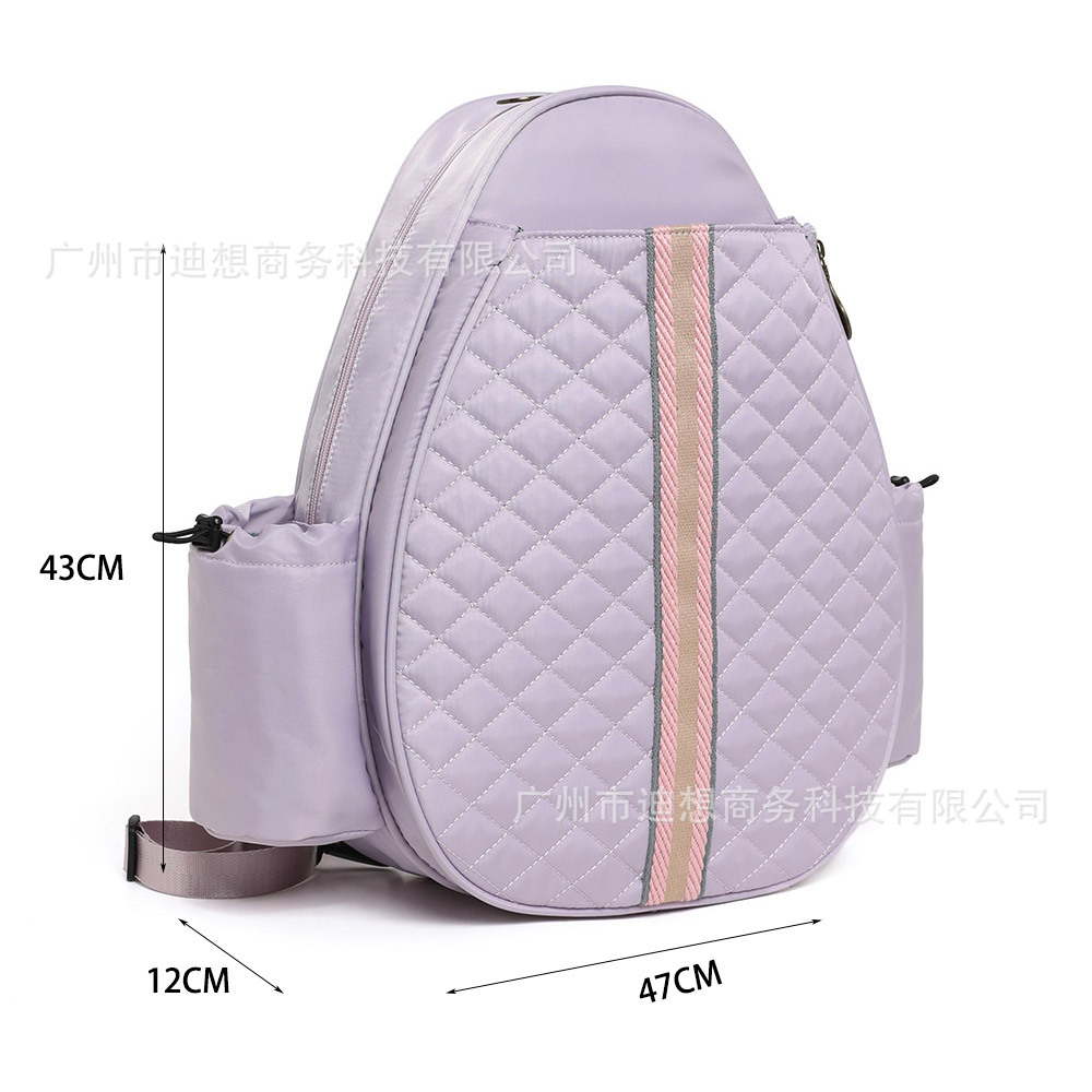 Bolsa de raqueta de tenis transfronteriza nueva bolsa especial de raqueta de bádminton de tenis de mesa multifuncional ligera para hombres y mujeres Bolsa de golf transfronteriza