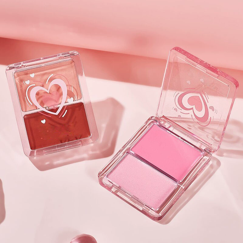 Водно-сияющие румяна для девочек, многоцелевые глаза и щеки, двойного назначения, высокоглянцевый расширяющий цвет, натуральный, прозрачный, настоящий солнечный ожог