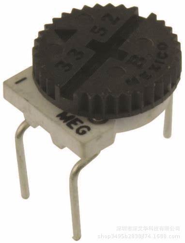 3352E-1-504LF  8.89X9.53X3.81直插行距10.16单转205度0.5W20%