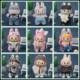 A Variety of 17cm Rag Doll Clothing Replacement Clothes 123 Generations Accessible Luxury Small Fragrance Tops and Bottoms Hats and Accessories