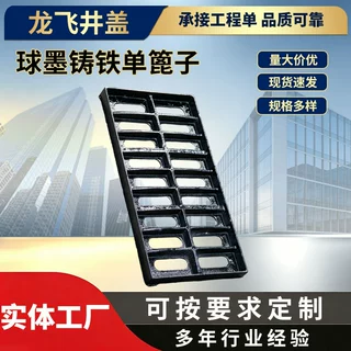 定制球墨铸铁雨水篦子450*750轻型重型排水沟盖板井盖篦子