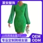 中长款同款新款显瘦连衣裙
