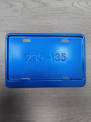 Philippine Specifications — License plate holder/license plate holder - blue