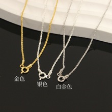 意大利DIY925银超闪雪花链玛格丽塔链银链成品链