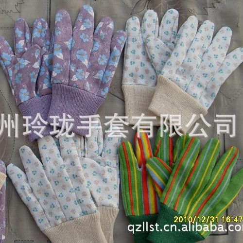 厂家批发LC14防滑防割儿童园艺劳保手套