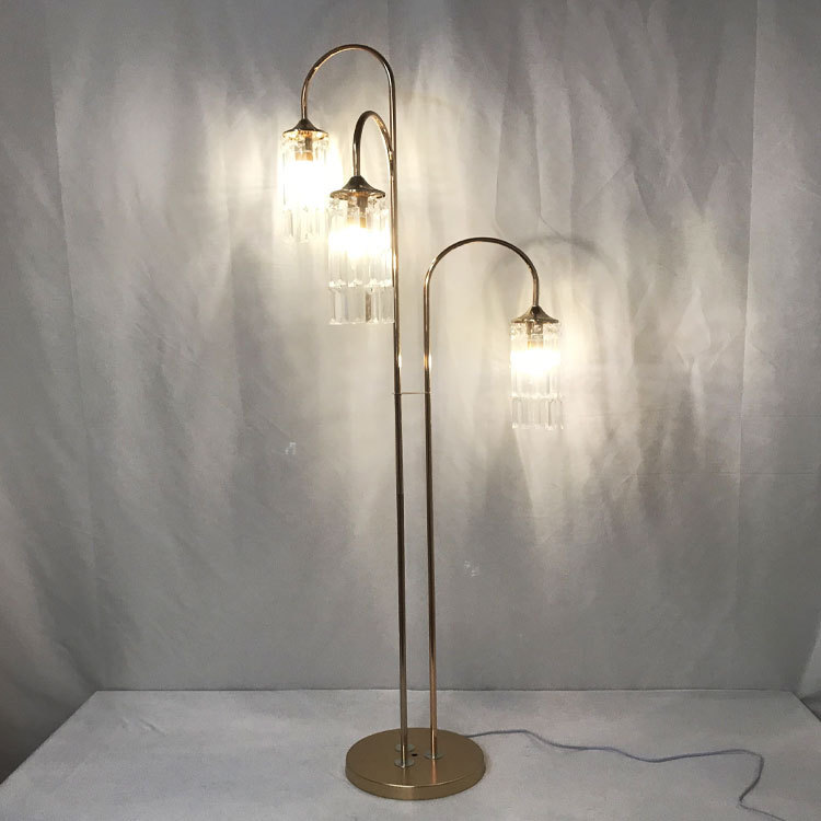 Nuevo dragón de hierro Bola de tres cabezas carretera plomo luz tiempo hielo bar cielo estrellado boda escena diseño bola boda props