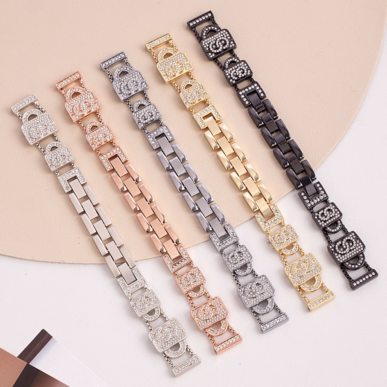 Suitable for the New Apple Watch S11 Strap, Small Handbag, Chanel-Style Apple Watch S10 Women's Strap
