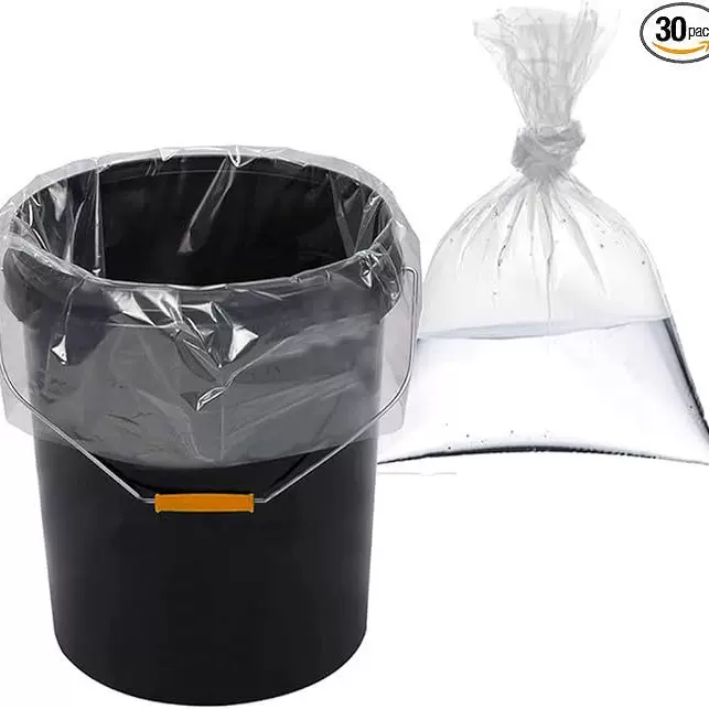 5加仑桶衬袋透明冰桶衬垫土耳其盐水袋食品储存一次性腌制容器袋