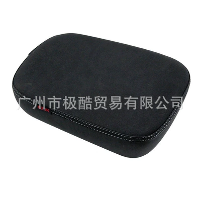 Thickened Caterpillar-Style Suede Front and – Motorcycle cushion - suede-rear-seat-bag