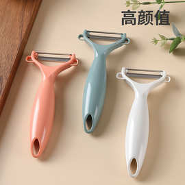 削皮刀二合一批发不锈钢剥皮刀多功能厨房专用蔬菜土豆水果瓜刨