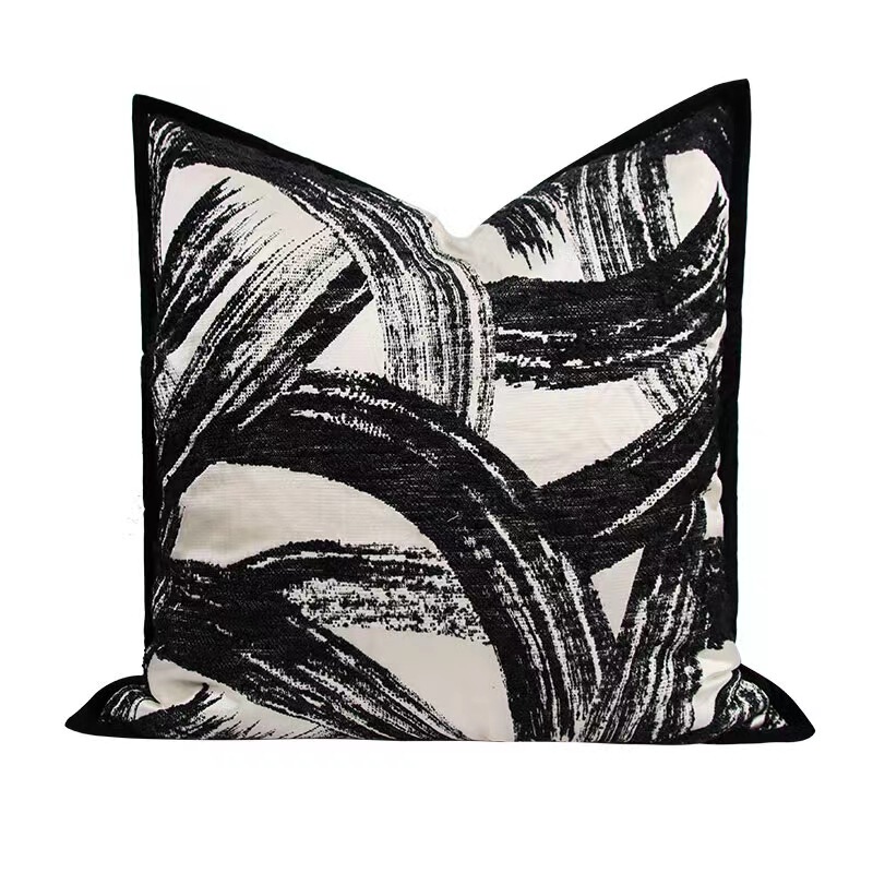 Model Room pillow light luxury simple modern soft sofa living room cushion square pillow model room hotel pillow