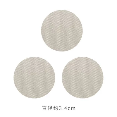 Car roof lining Smoke Hole Patch Repair Smoke - beige-3-pieces