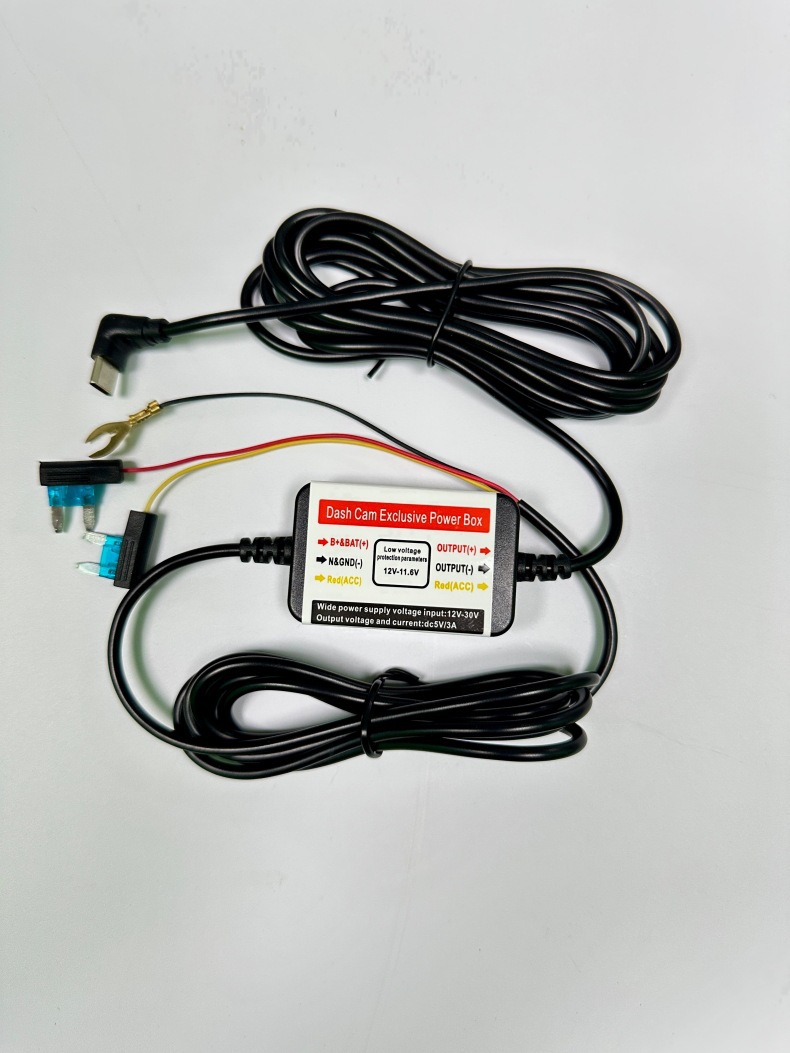 Wholesale Dashcam-Specific Voltage Reduction Cable, Car Power Bank Charging Cable, Low Voltage Protection Cable, Power Outage Protection Cable