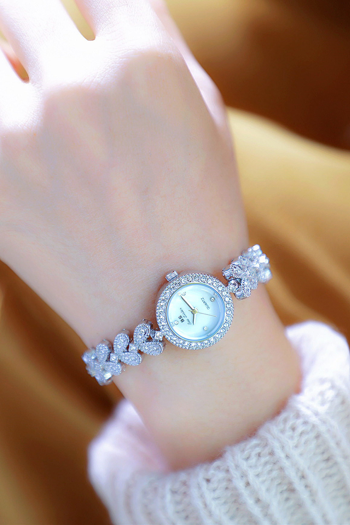 Pointer Display Type Simple Style Classic Style Heart Shape Jewelry Buckle Quartz Women's Watches