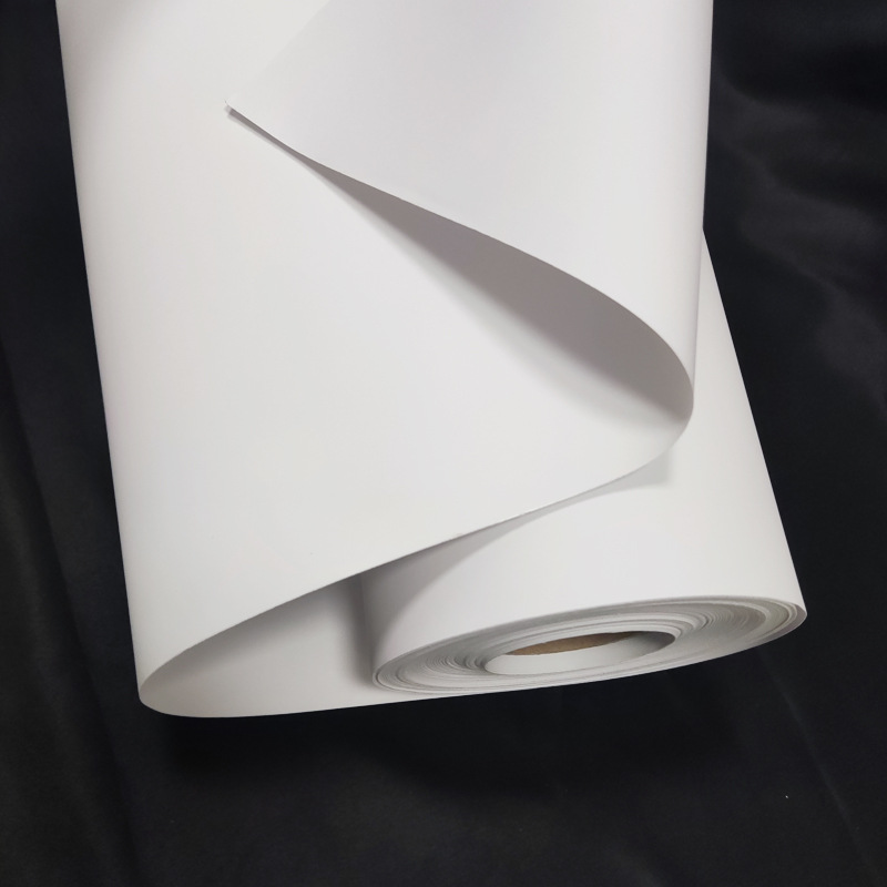 Agua blanco PVC adhesivo interior a base de agua extraíble mate adhesivo blanco pintura en aerosol foto bobina material de publicidad ventas directas de la fábrica