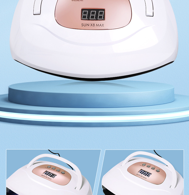 Doppel-Hand-Nagel-Trocknungsmaschine, 150W tragbar