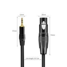 XLR3.5mm�D���zĸԒͲ�� �z��C��о���rĸ�D3.5���z�D�Ӿ���