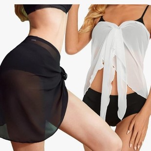 Women's Swimsuit Swim Skirt Swimsuit Bottoms Beach Cover-Up Bikini Swimsuit Swimwear Cover-Up Sarong Shawl Skirt