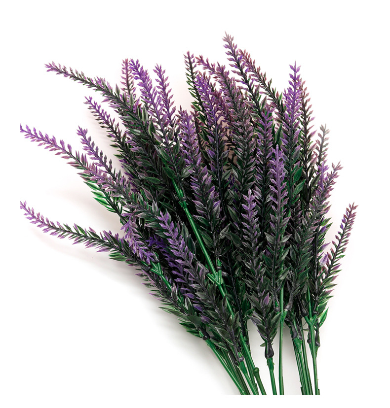 Artificial Lavender Flowers For Home And Wedding Decoration_voghion.com