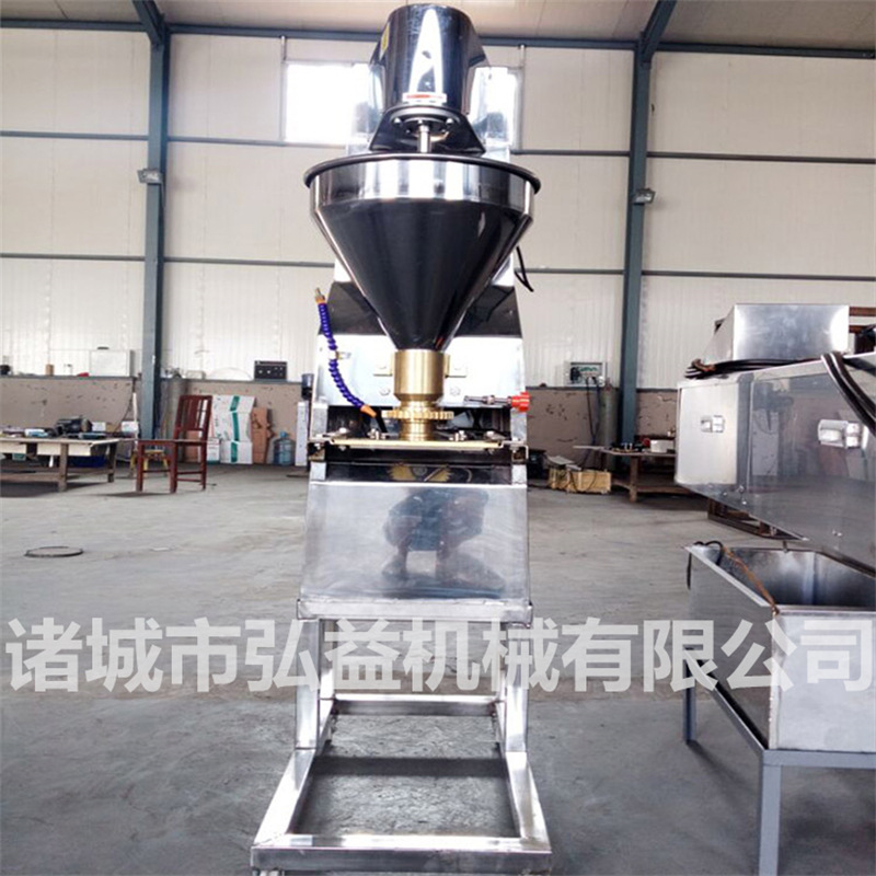 全自动商用立式肉丸成型机 莲藕丸子制作机器 鸡肉实心丸子机设备