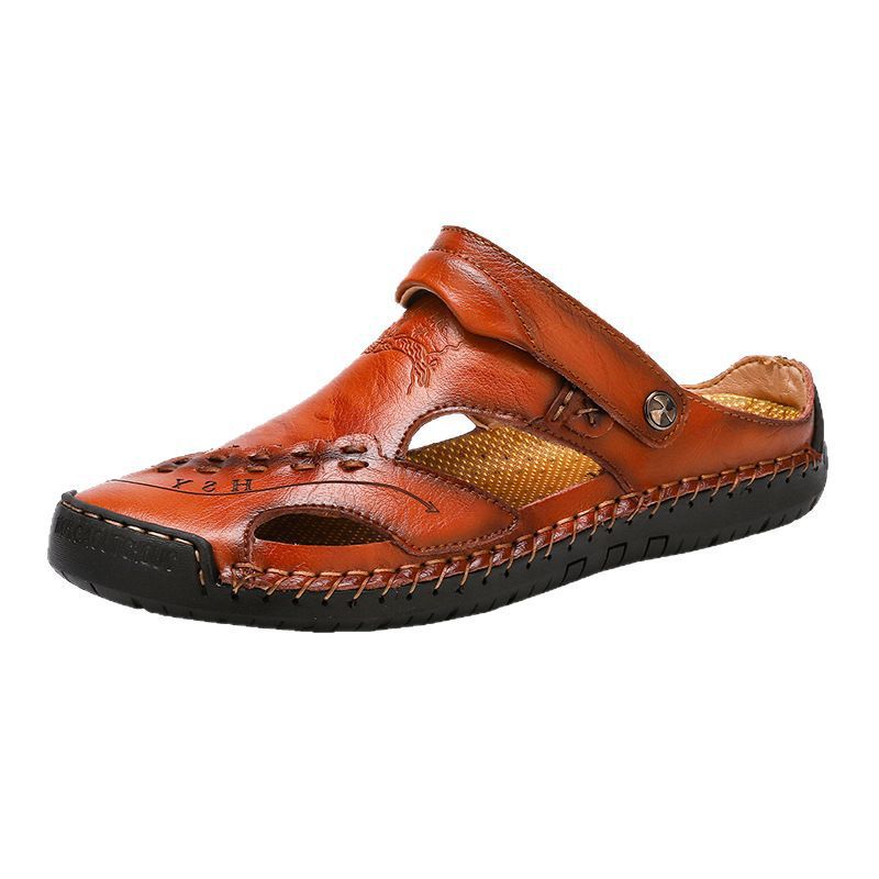 Men's Breathable Closed-toe Casual Sandals For Beach And Summer_voghion.com