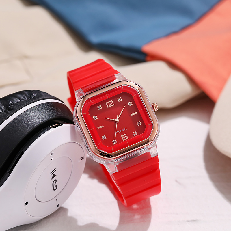 Fashion Color Block Buckle Quartz Women's Watches display picture 10