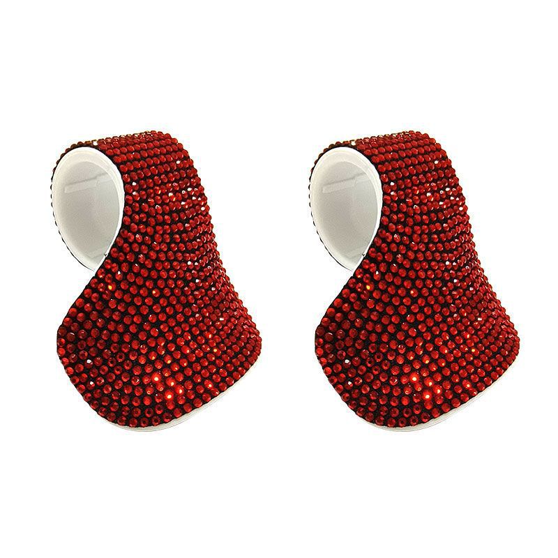 레드 컬러 다이아몬드 [손에 편안함]-[2개 팩] 베스트셀러 모델