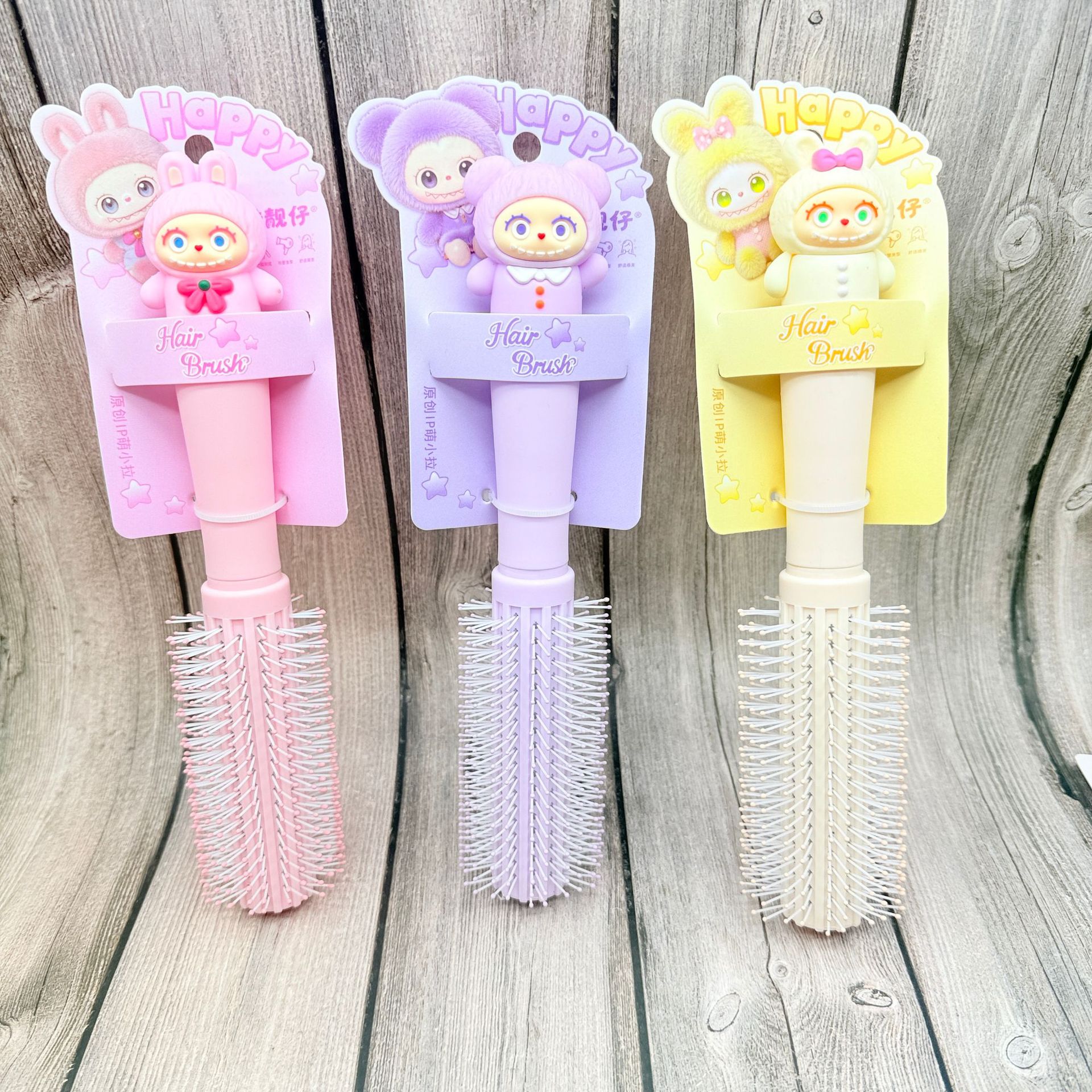 Peine masaje cuero cabelludo cojín aire profesional