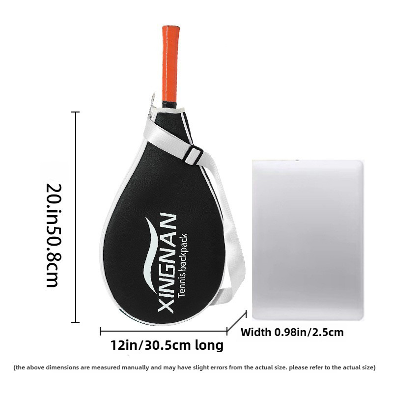Bolsa de tenis 2025 bolsas de bádminton de hombro portátiles de hombro único bolsas de bádminton duraderas para hombres y mujeres