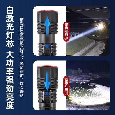 UV fənərlər Laser Ultra-Bright Rechargeable Outdoor
