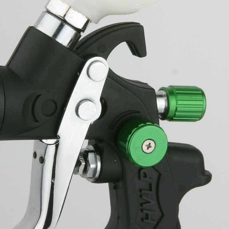 Transfronteriza RF702AG personalizada pistola de pintura de automóviles 0.8 / 1.0mm chapa de chapa HVMP pistola de pulverización neumática pequeña reparación