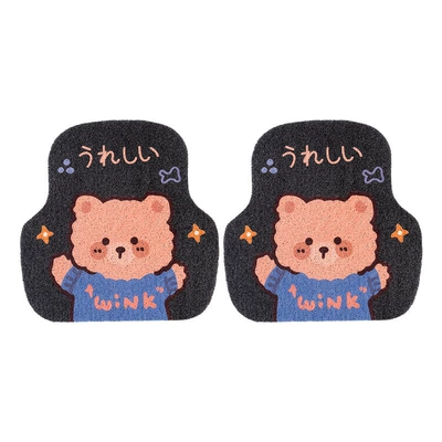 car mat Four Seasons universal – Avtomobil döşəmə paspasları - noble-bear-back-row-2-pieces-front-row-size-495645-rear-row-size-diameter-495