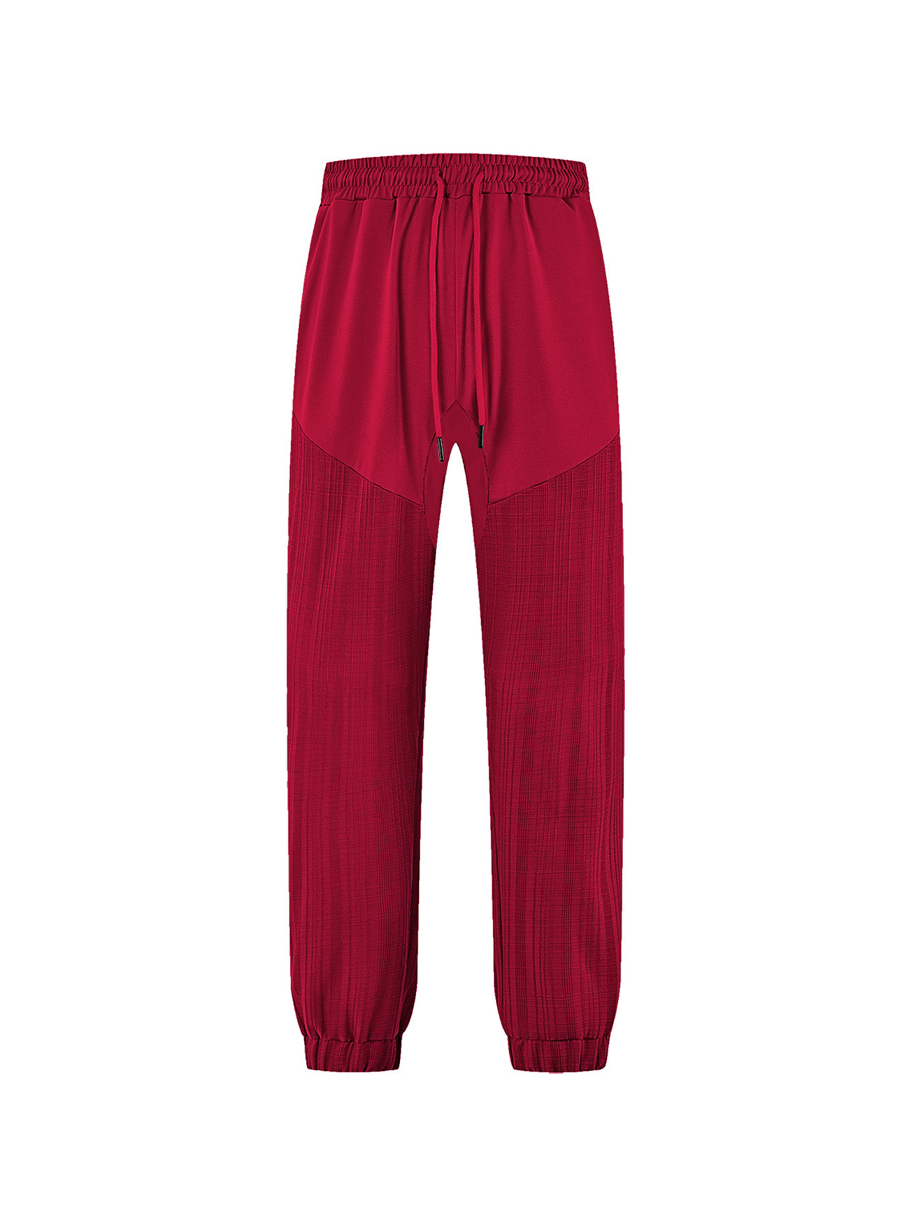 Europa y América transfronterizos Amazon Pantalones casuales TK otoño simple y suelto imitación de lino deportivo empalme pantalones de guardia de hombre