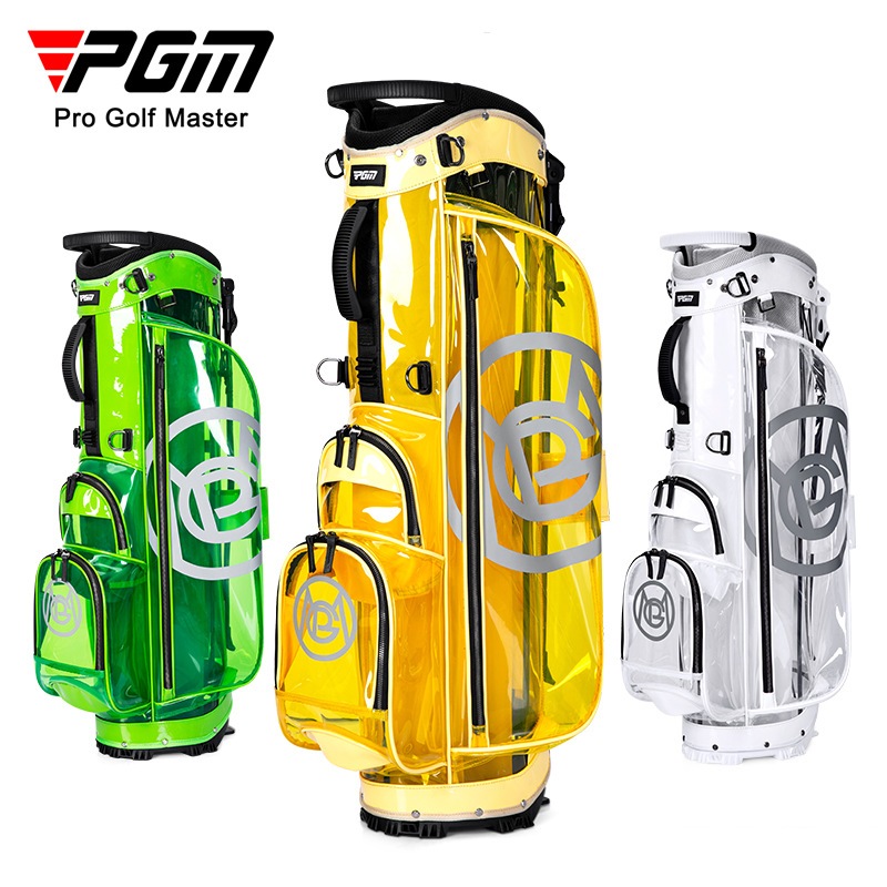 Túi đựng gậy golf PGM trong suốt chống nước, kiểu dáng Hàn Quốc, 127x31x36 cm — Túi bóng giá đỡ QB131 tùy chỉnh