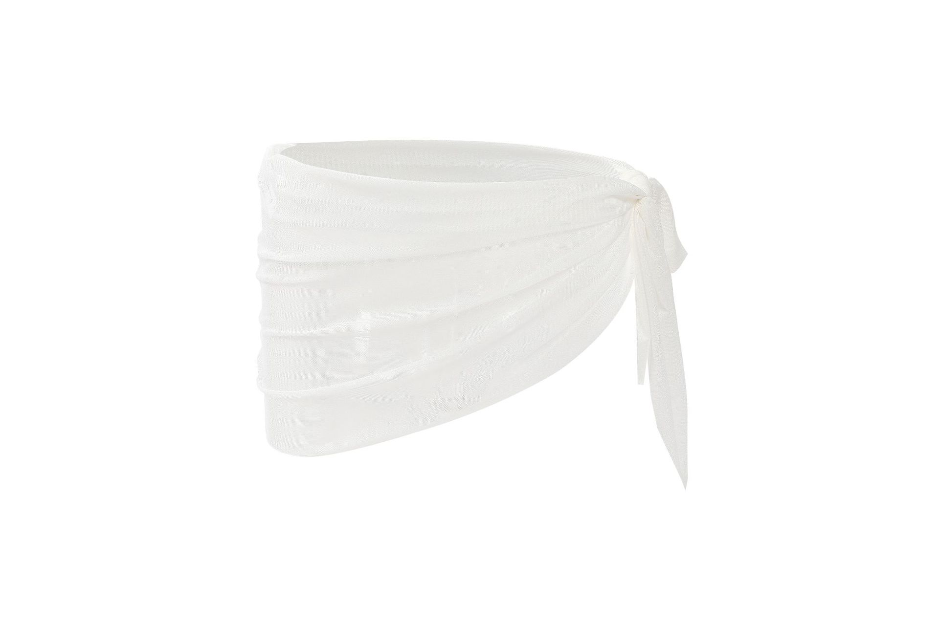 Nuovo set da quattro pezzi con camicetta irregolare con lacci laterali da donna TK245_voghion.com