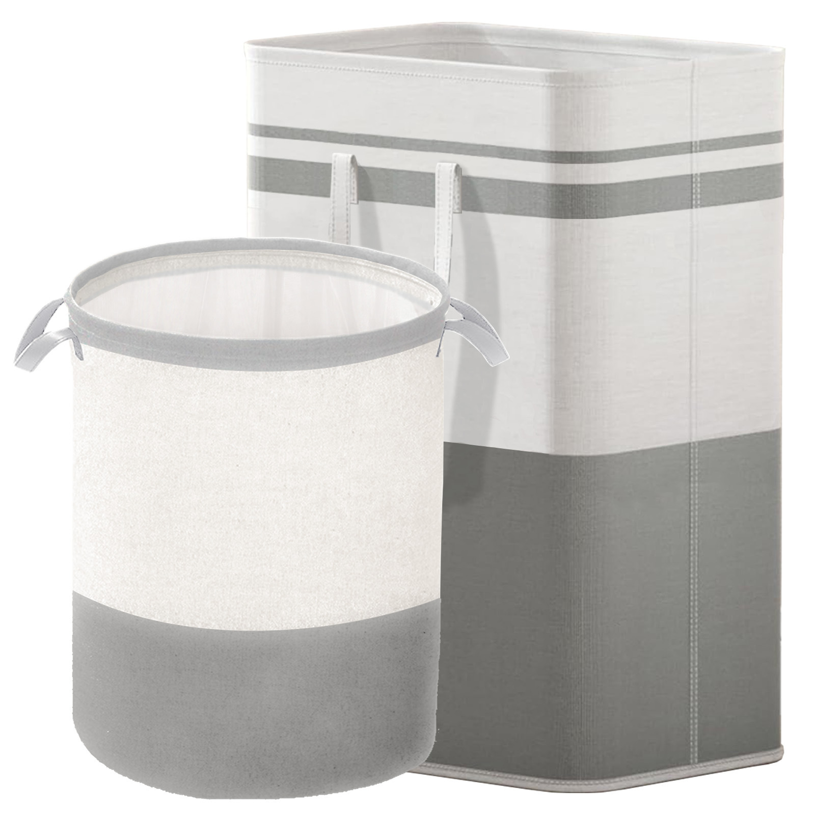 Nueva ropa de lino de algodón impermeable cesta de la ropa simple caja de almacenamiento de artículos diversos bolsa de almacenamiento plegable de gran capacidad cesta de la ropa