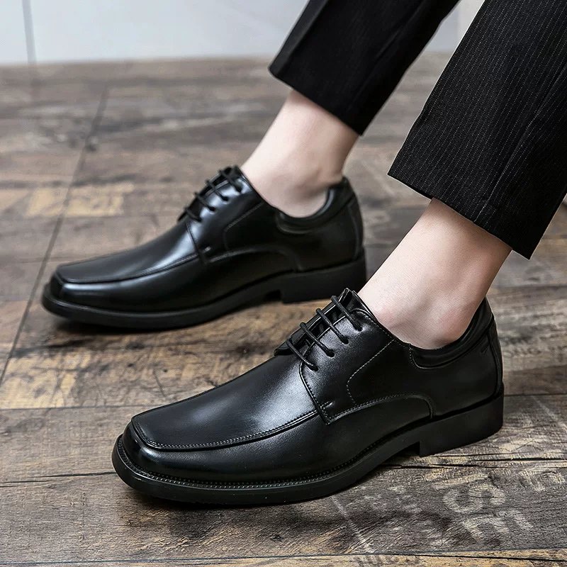 Footwear, fashionable classic suit jacket for leather shoes, trend shoes, plus size