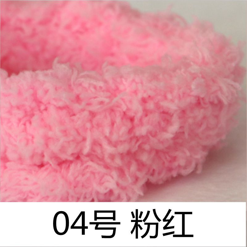 15mm cifrado Twist stick 1 m largo Super grueso Super denso tira de lana de raíz de lana hecha a mano DIY cachorro material paquete