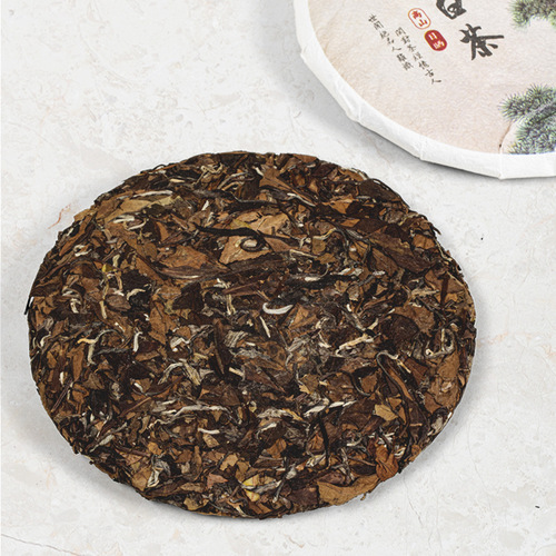 Fuding White Tea Old White Tea Shoumei Small Tea Cake Tea Gift Box with Aged Tangerine Peel, Wholesale for Gift and Souvenir