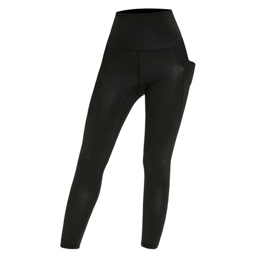 2024 New Sports Running Pocket Fitness Hip-Raising Sweatpants Yoga High-Waist Abdominal Tight Sweatpants for Women