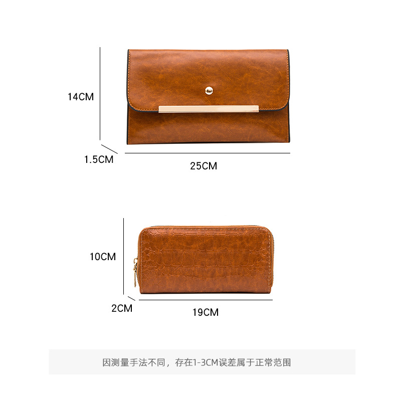 Medium Pu Leather Fashion Bag Sets display picture 11