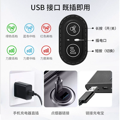 Waist support, Car Headrest Electric Massage