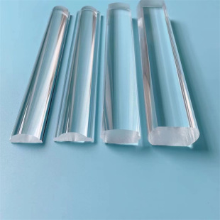 PMMA extrusion arc lens LED linear conjoined plant lamp lens strip extrusion optical acrylic lens