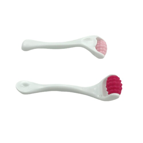 Facial Roller Eye Silicone Roller Cream Massage Stick Mini Silicone Facial Beauty Roller