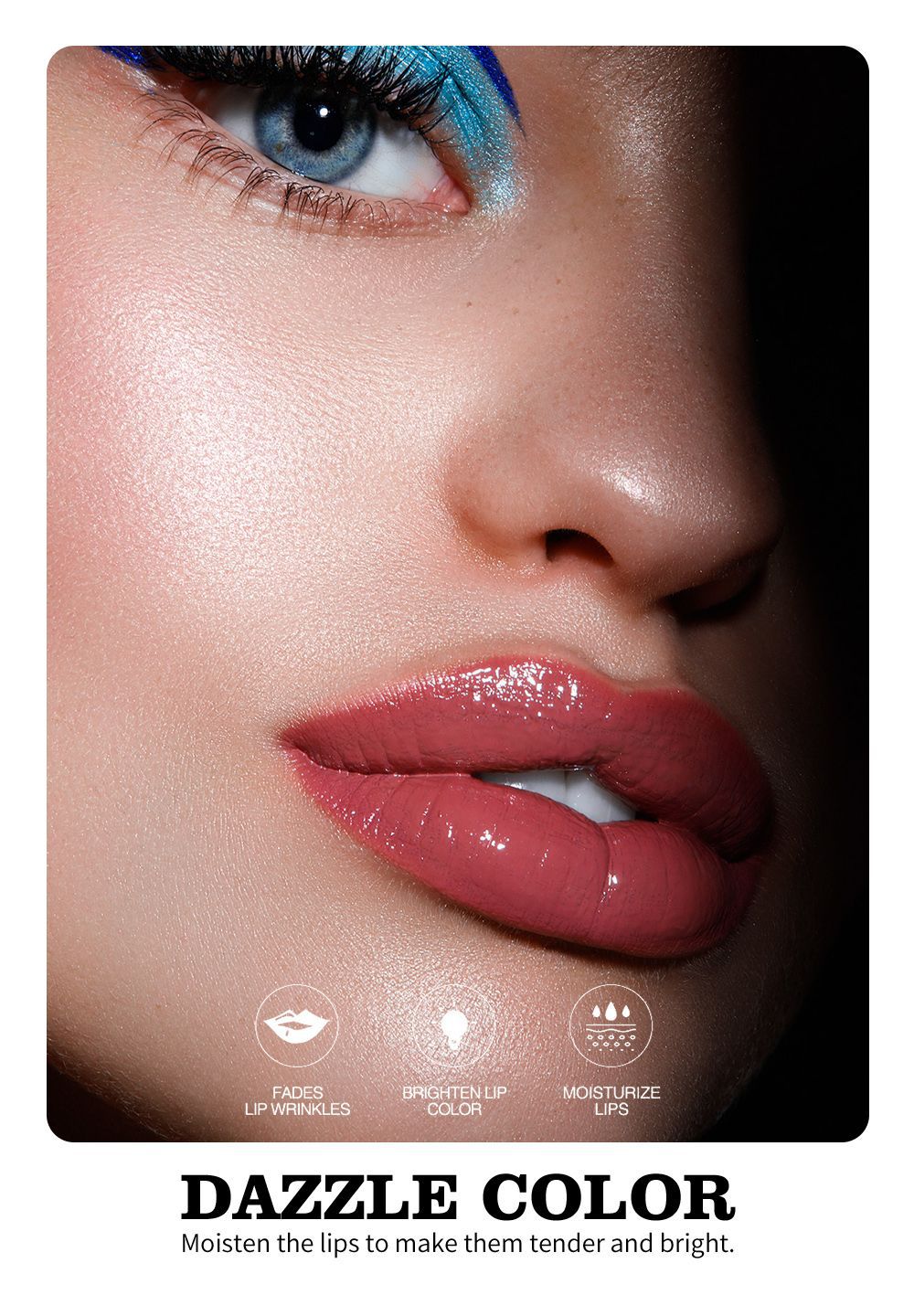 Julystar Lip Red Lip Gloss Mirror Water Lip Gloss Item Picture