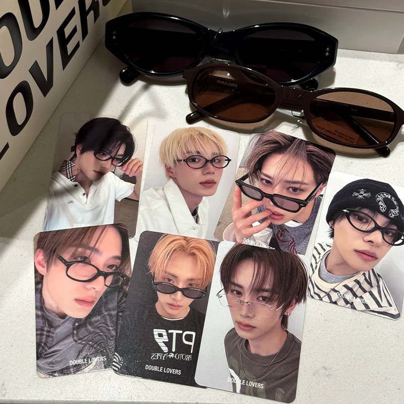 Ald1 Double Lover Glasses Collaboration Photocard, Bonus Card, Collectible Card, Merchandise
