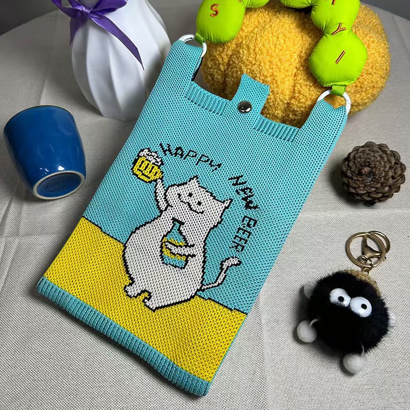 [와인병캣] 그린손잡이 + 어깨끈