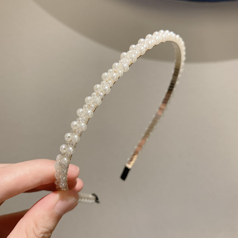 珍珠发箍2025新款洗脸发箍女发卡防滑压发头箍头饰高级感洋气时尚|undefined